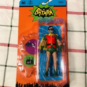 DC McFarlane Retro Batman 1966 Classic TV Series Robin with Oxygen Mask New